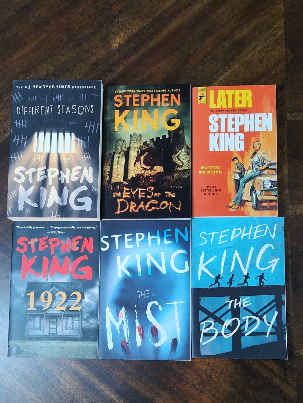 Stephen King Paperback Book Lot - Multi-Color Covers